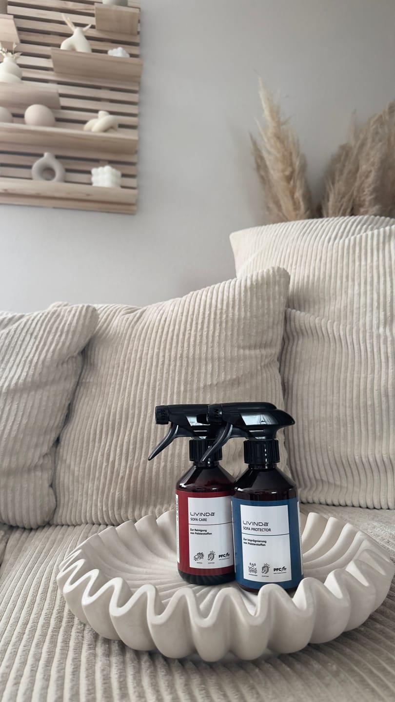 Customer photo review of Livinda™  Sofa Protector & Sofa Care Set
