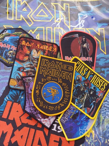 Customer photo review of Iron Maiden - Flash Of The Blade - Patch