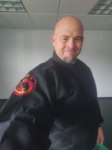 Customer photo review of Exclusive Custom Rash Guard lining With Your Logo/Name Brazilian Jiu Jitsu GI