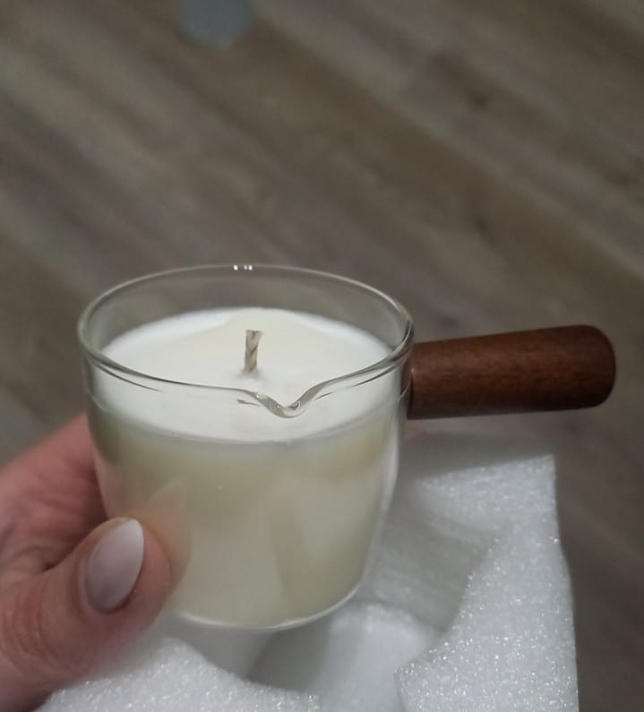 Customer photo review of Cera de Colza + Coco especial Velas de Masaje (BPF)