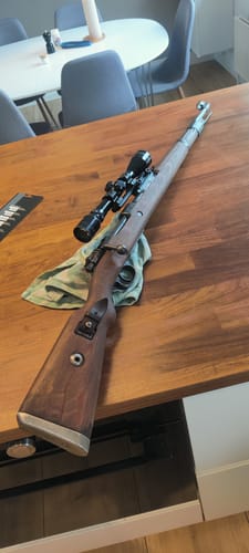 Customer photo review of Mauser K98K Ultra low-profile NDT Scout Mount for Long Eye Relief Scopes Gen 3