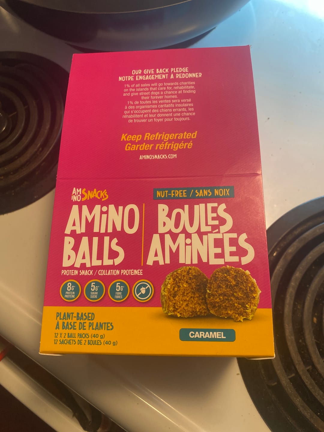 Customer photo review of Nut-Free Caramel