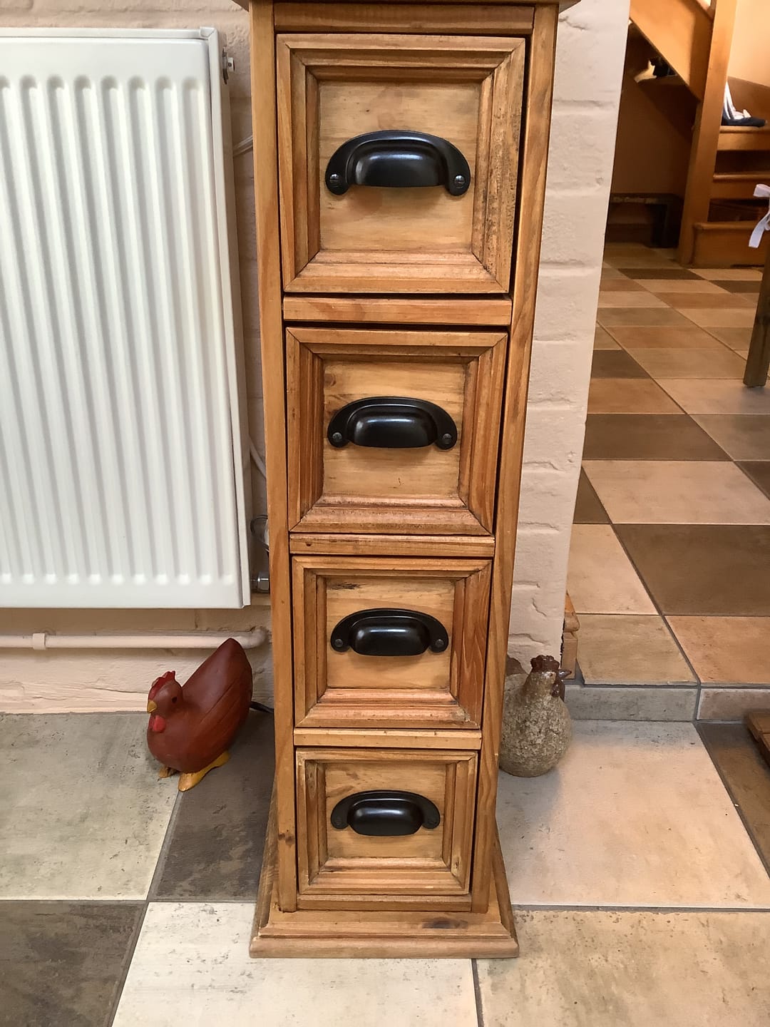 Customer photo review of Classic Cast Iron Cupboard Handles | Black
