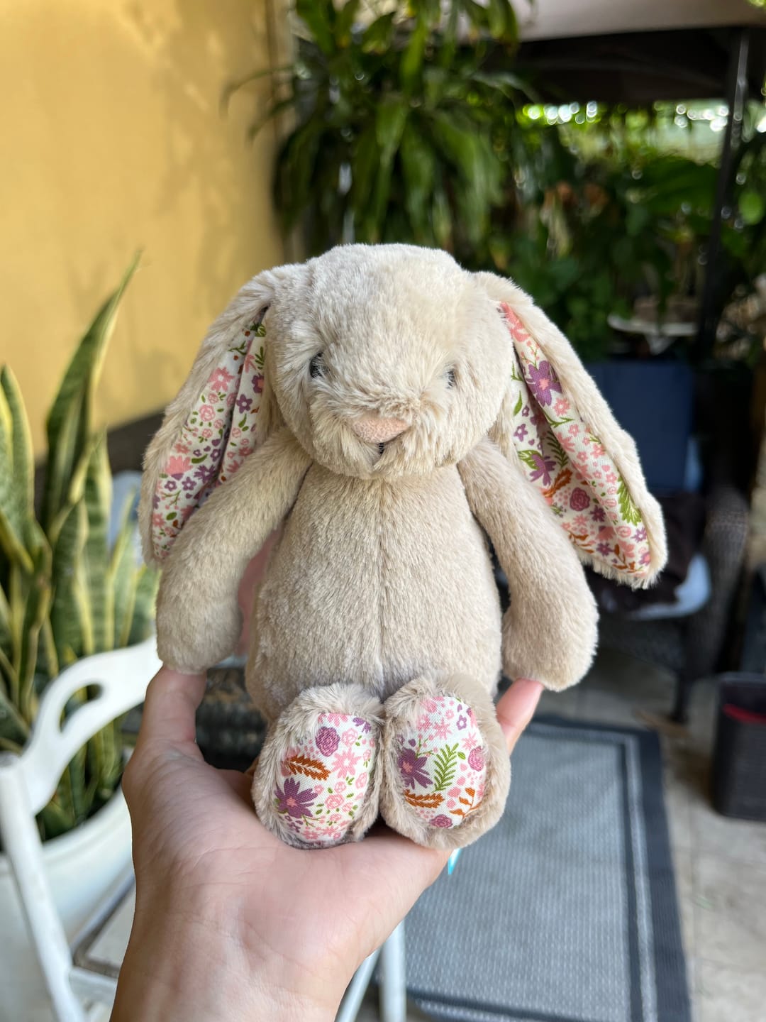 Customer photo review of Blossom Beige Bunny 'Petal'