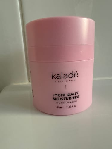 Customer photo review of IYKYK Daily Moisturiser