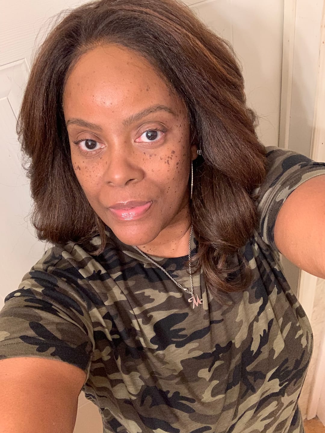Customer photo review of Outre Perfect Hairline 13x6 HD Swiss Lace Front Wig - JULIANNE