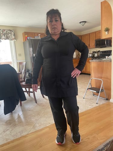 Customer photo review of Windsor Long Jacket