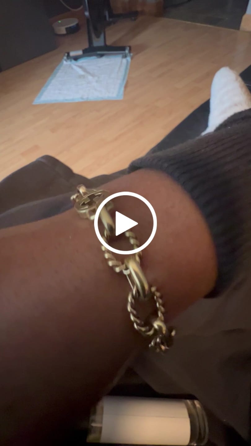 Customer video review of Comet Bracelet