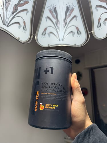 Customer photo review of +1© Danny's Ultimate Pre Workout High-stim (520g)