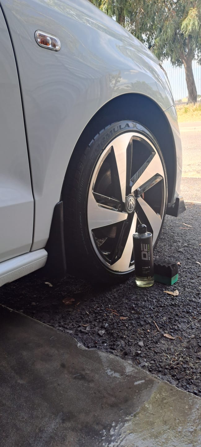 Customer photo review of Tyre X - Long Lasting Tyre Gel