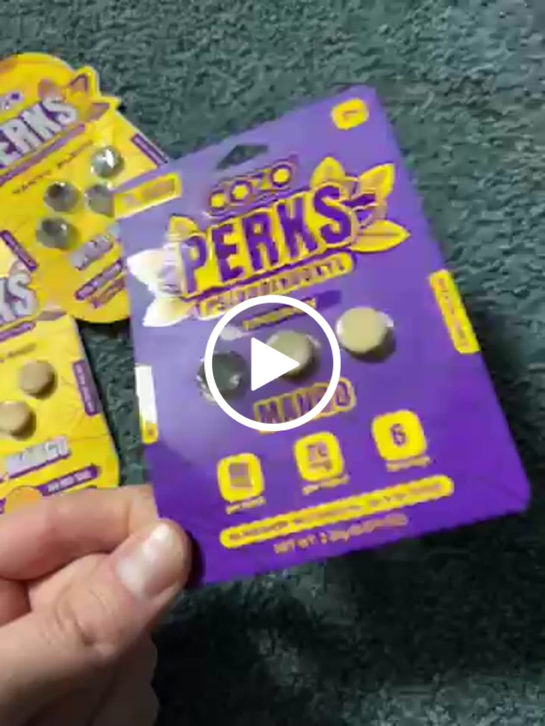 Customer video review of 4ct 50mg Dozo PERKS 7-HYDROXYMITRAGYNINE | WILD MANGO (PARTY BLEND)