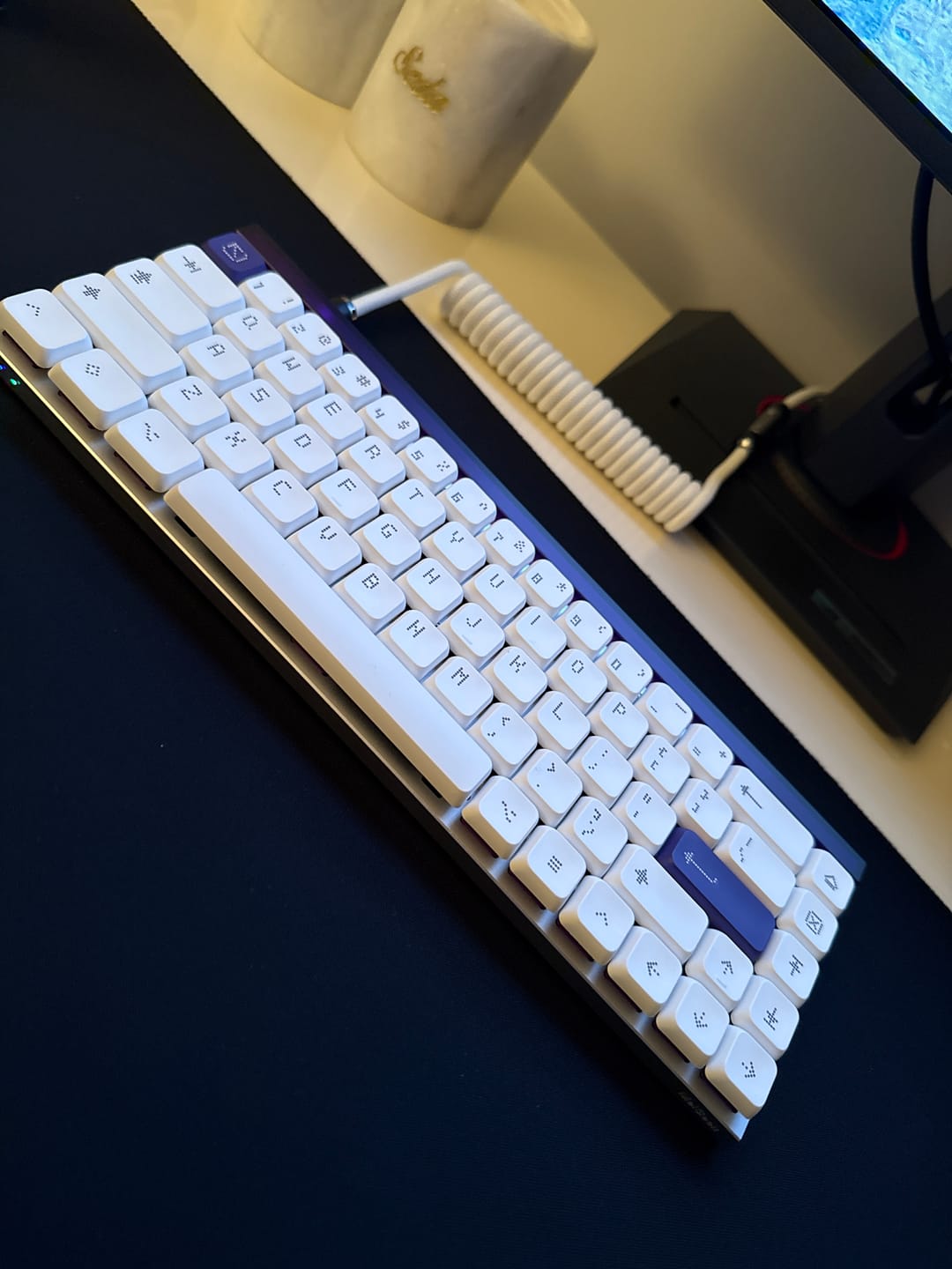 Customer photo review of MelGeek MADE68 Air Low Profile Klavye (Manyetik Switch / HE)