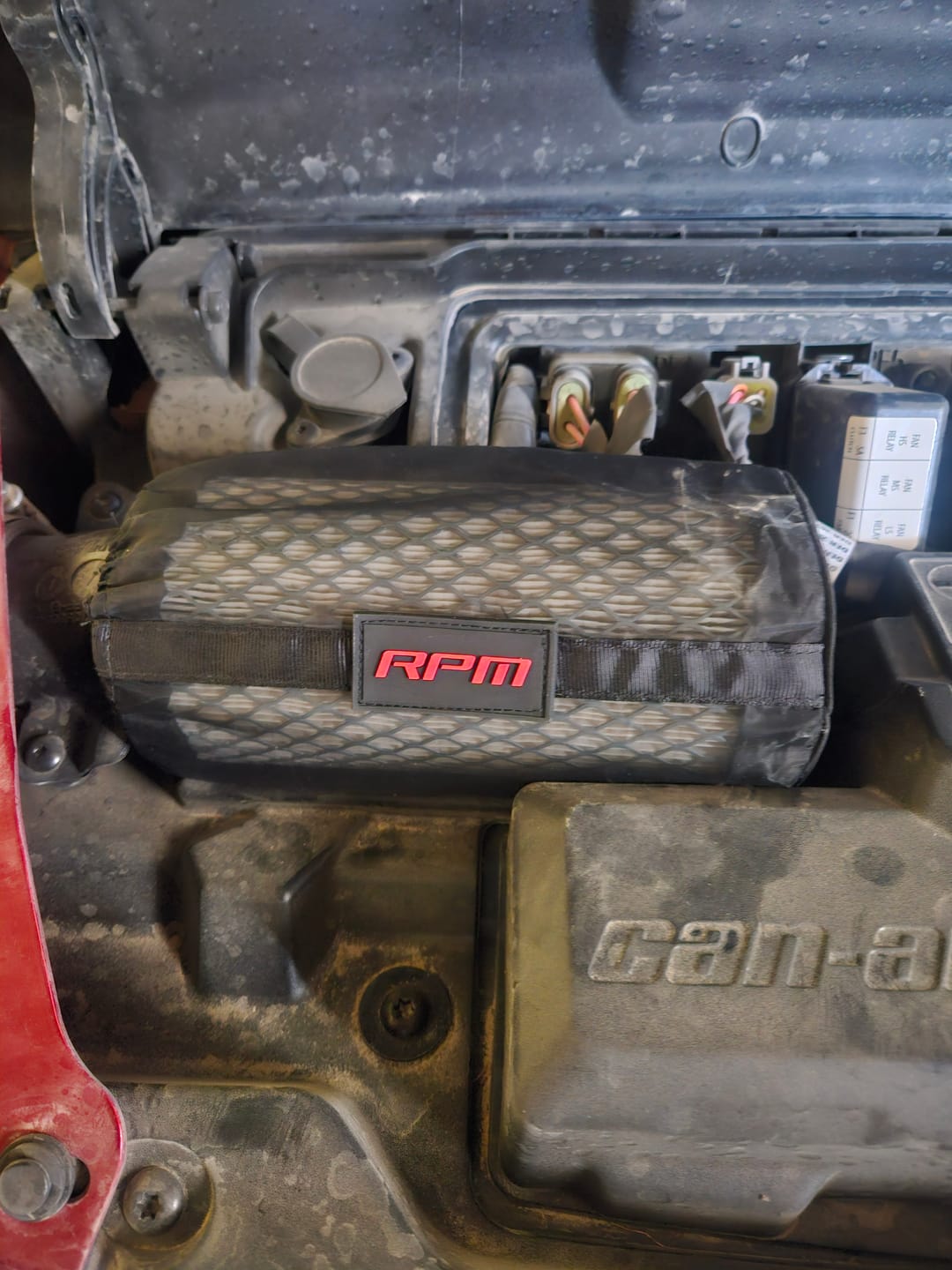 Customer photo review of RPM Can-Am Defender HVAC Pre Filter