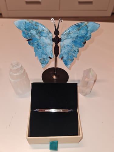 Customer photo review of Armband "Ich bin dankbar."