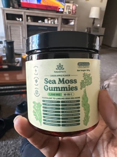 Customer photo review of Sea Moss 16-In-1 Gummies