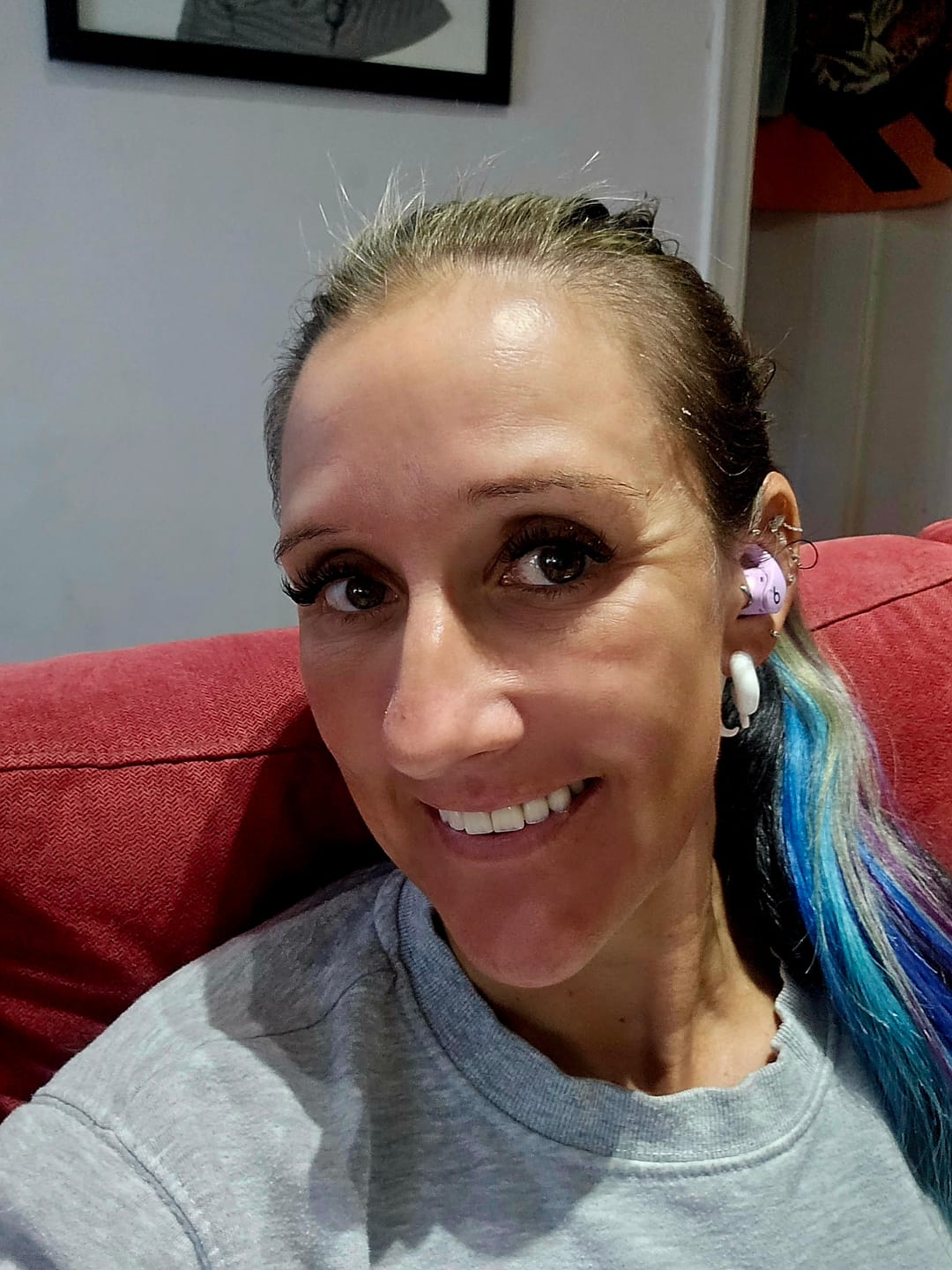 Customer photo review of The Naked Skin™ Collagen Overnight Wrapping Mask