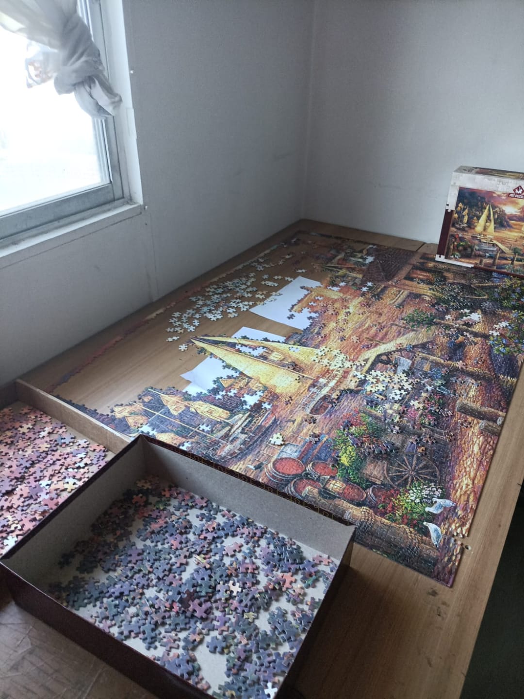 Customer photo review of Puzzle 3000 Piezas - The Golden Sea