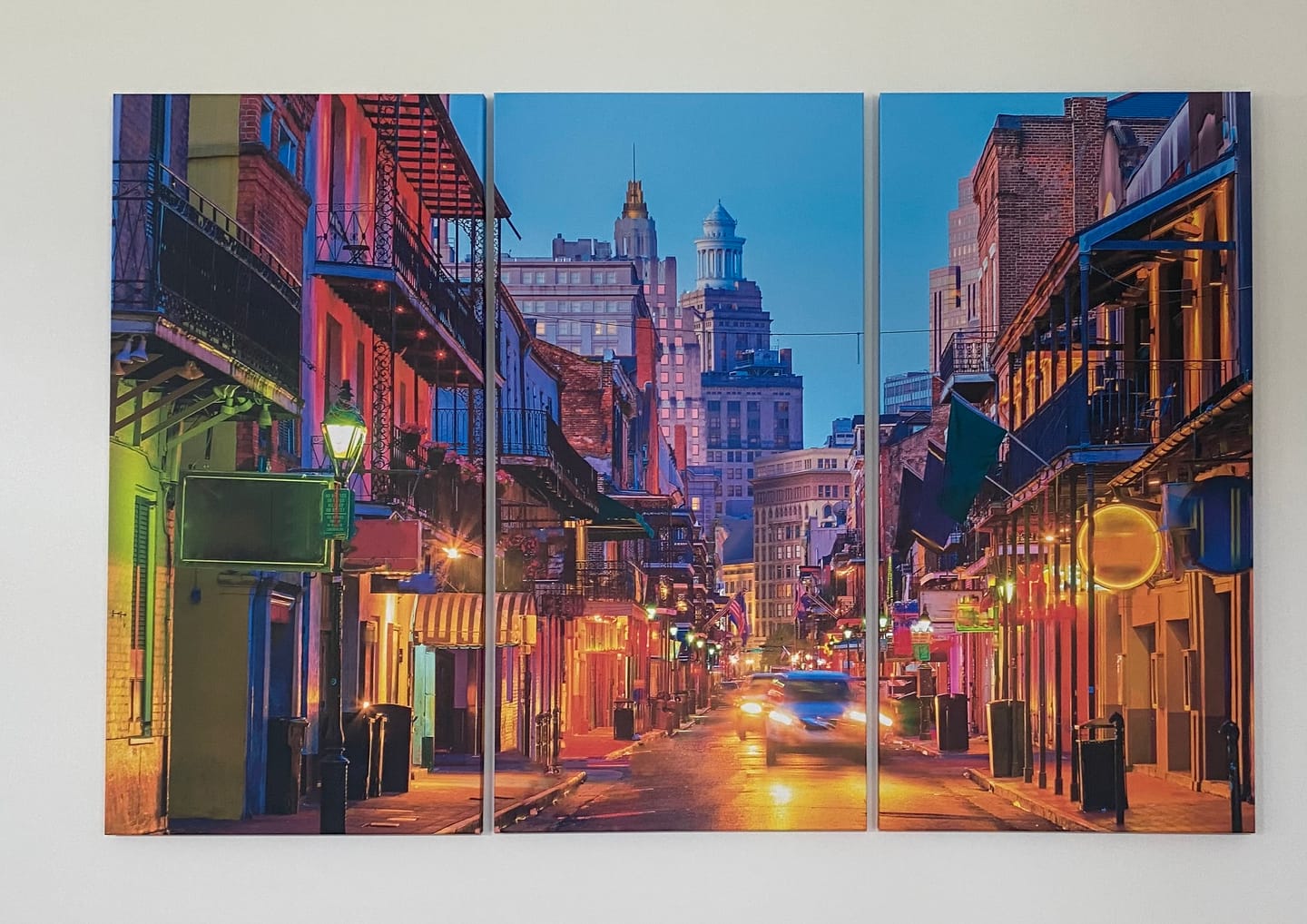 Customer photo review of Pubs and bars in the French Quarter, New Orleans USA №1773 Ready to Hang Canvas Print