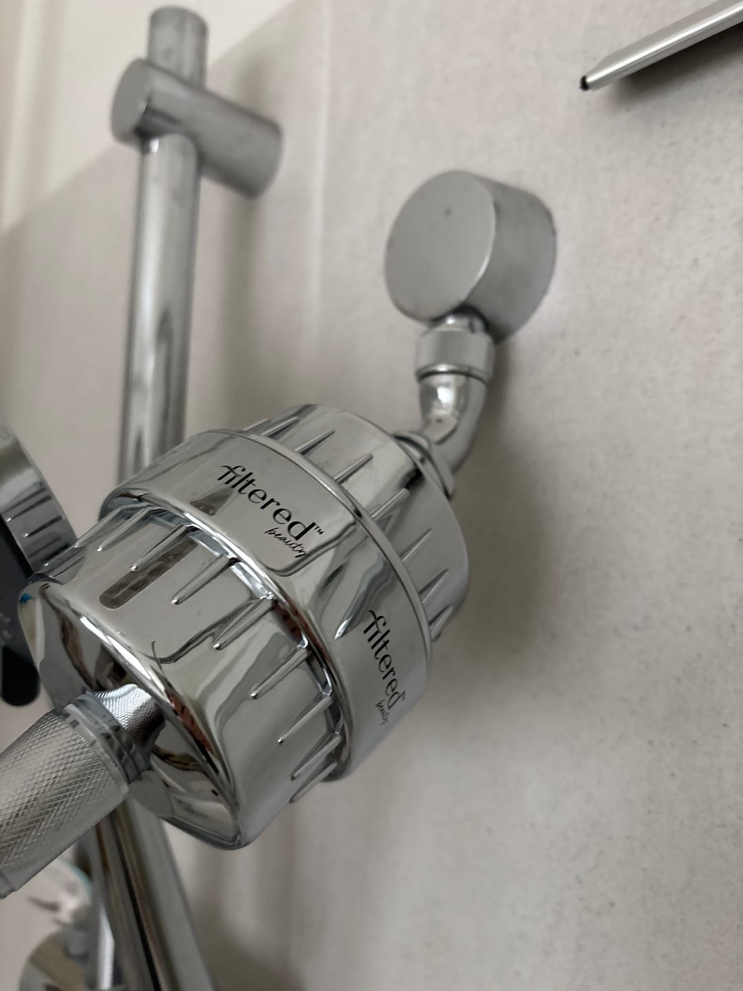 Customer photo review of Shower Adapter - Silver