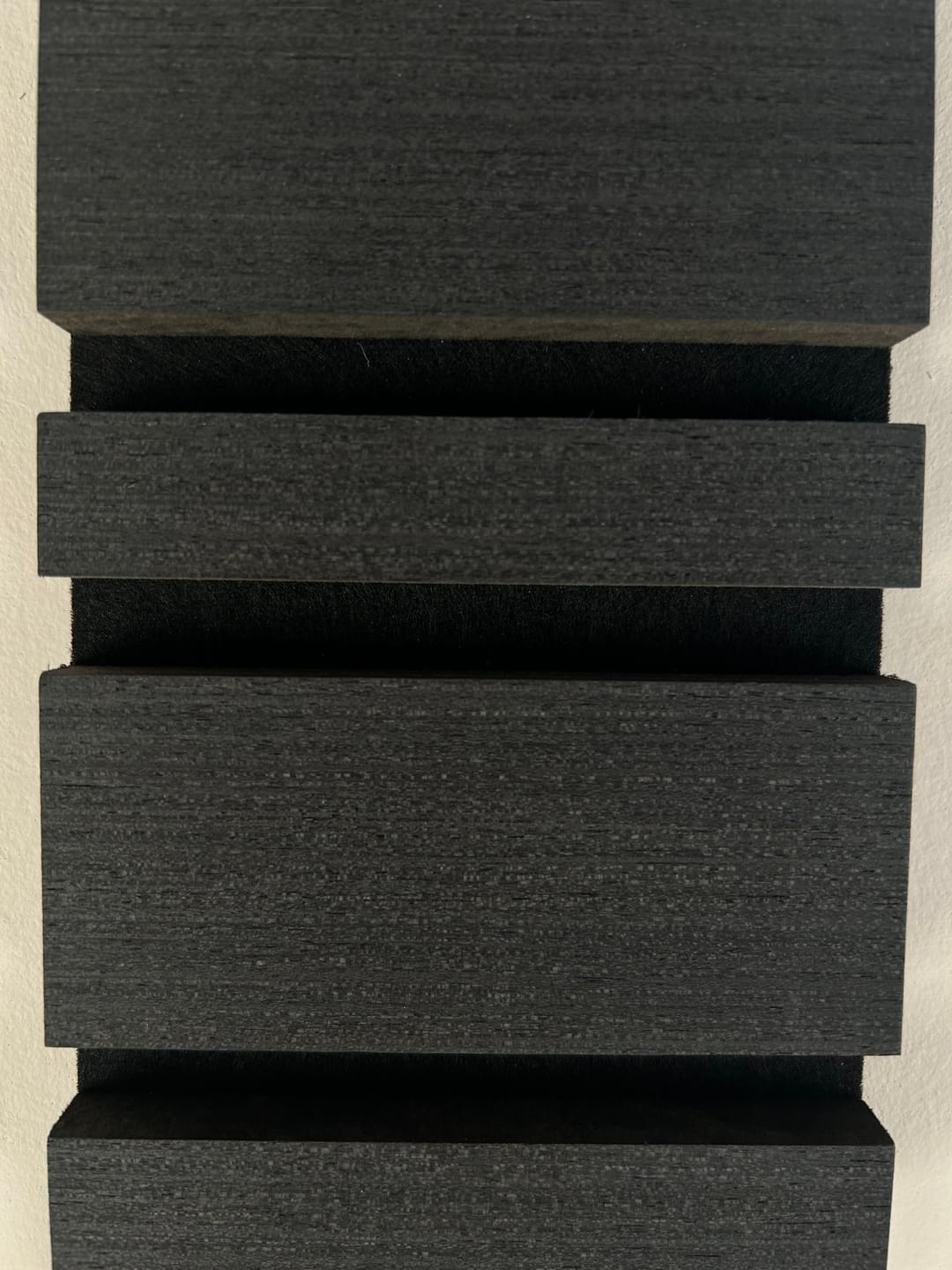 Customer photo review of Wandpaneel 280cm - Gemixt - Zwart eiken