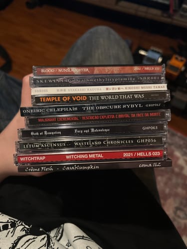 Customer photo review of Gore House Productions - 10 CD Grab Box