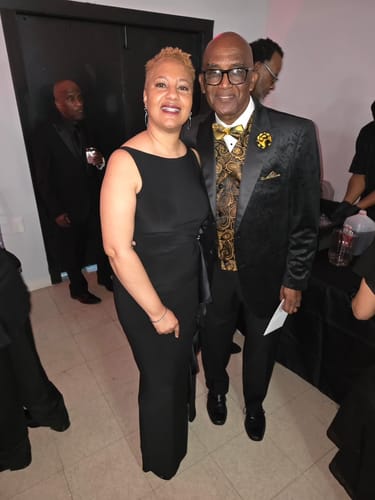 Customer photo review of Ties2you Men's Vest Black Gold Paisley Vest Pocket Square Cufflinks Tie Set