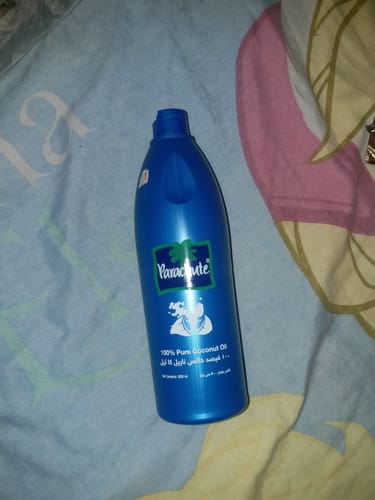 Customer photo review of Parachute 100% Pure Coconut Oil 500ml