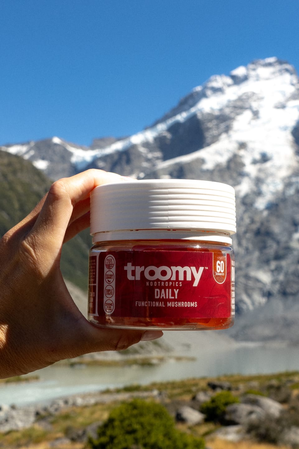 Customer photo review of Daily: 14 Mushroom Blend Gummies
