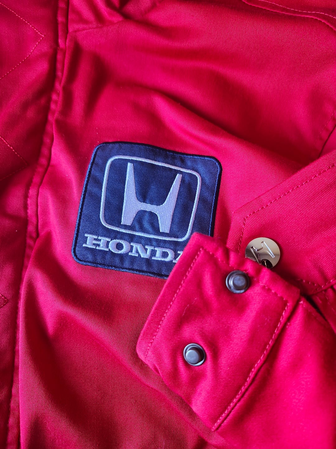 Customer photo review of 1989 Honda Grand Prix Racing Team Twill Jacket