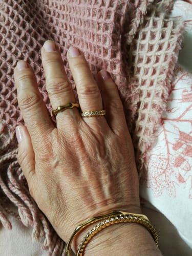 Customer photo review of Bamboo Ring