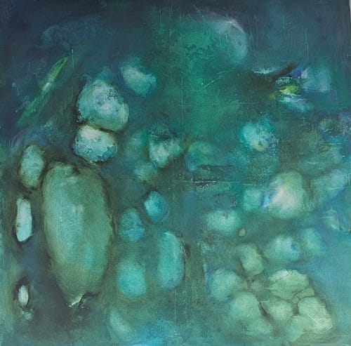 Customer photo review of Foto Leinwand "Sonne strahlt durch den Wald"