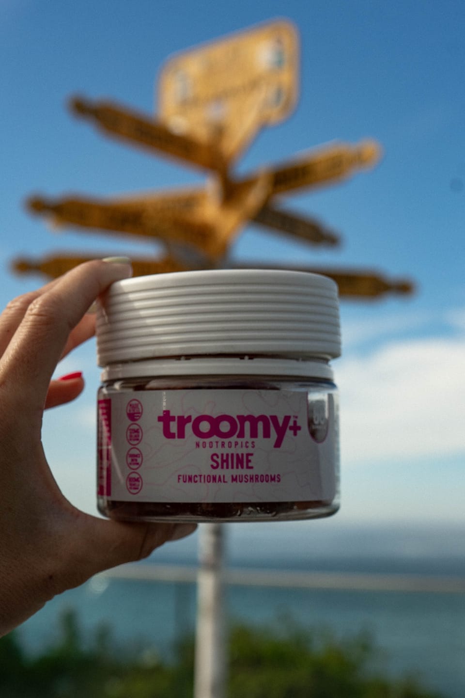 Customer photo review of Shine: Tremella + Biotin + Collagen Gummies