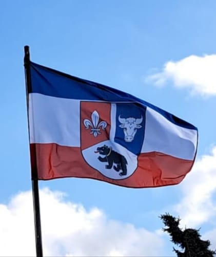 Customer photo review of Fahne inkl. Druck