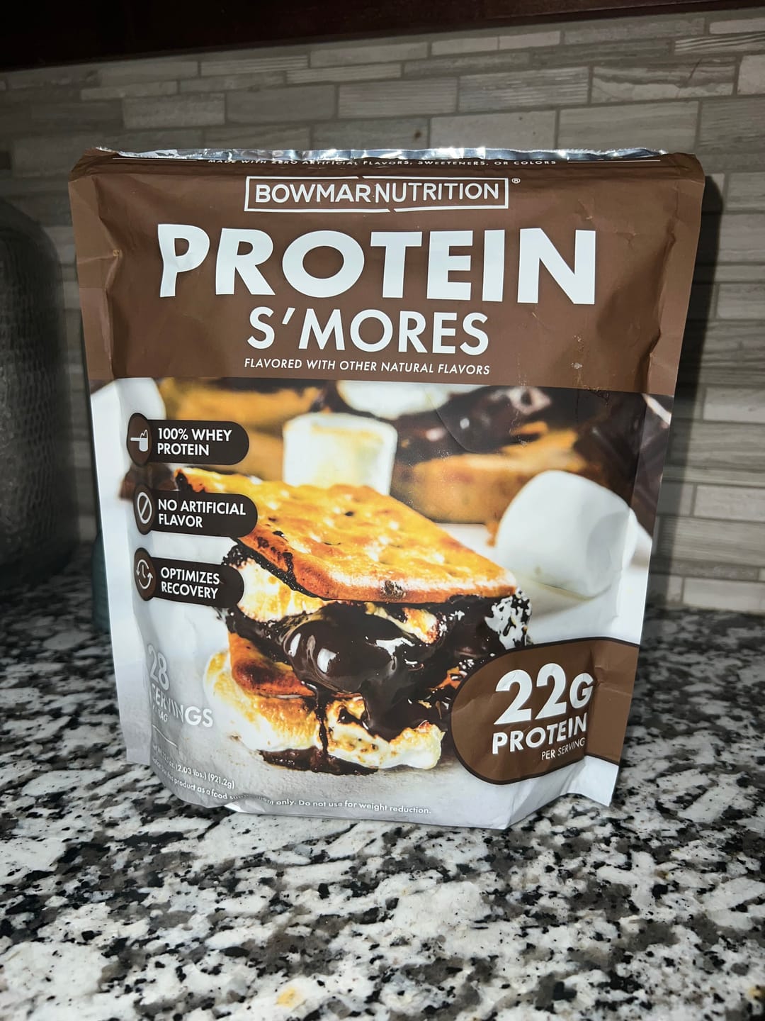 Customer photo review of Whey Protein