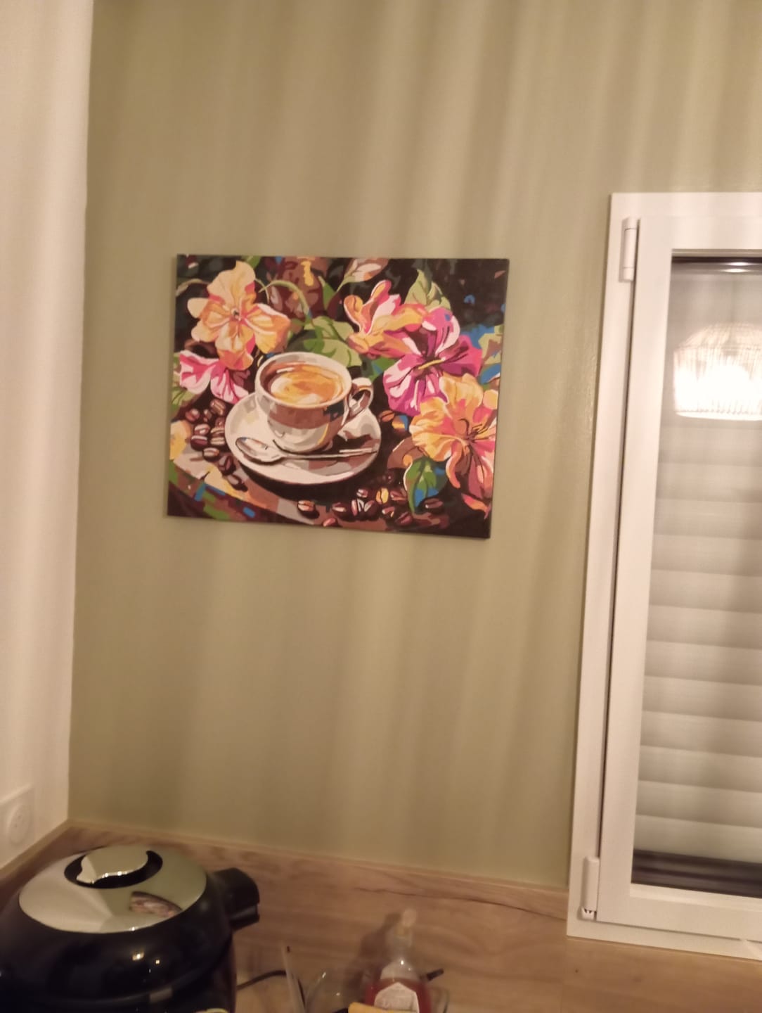 Customer photo review of Floral Coffee