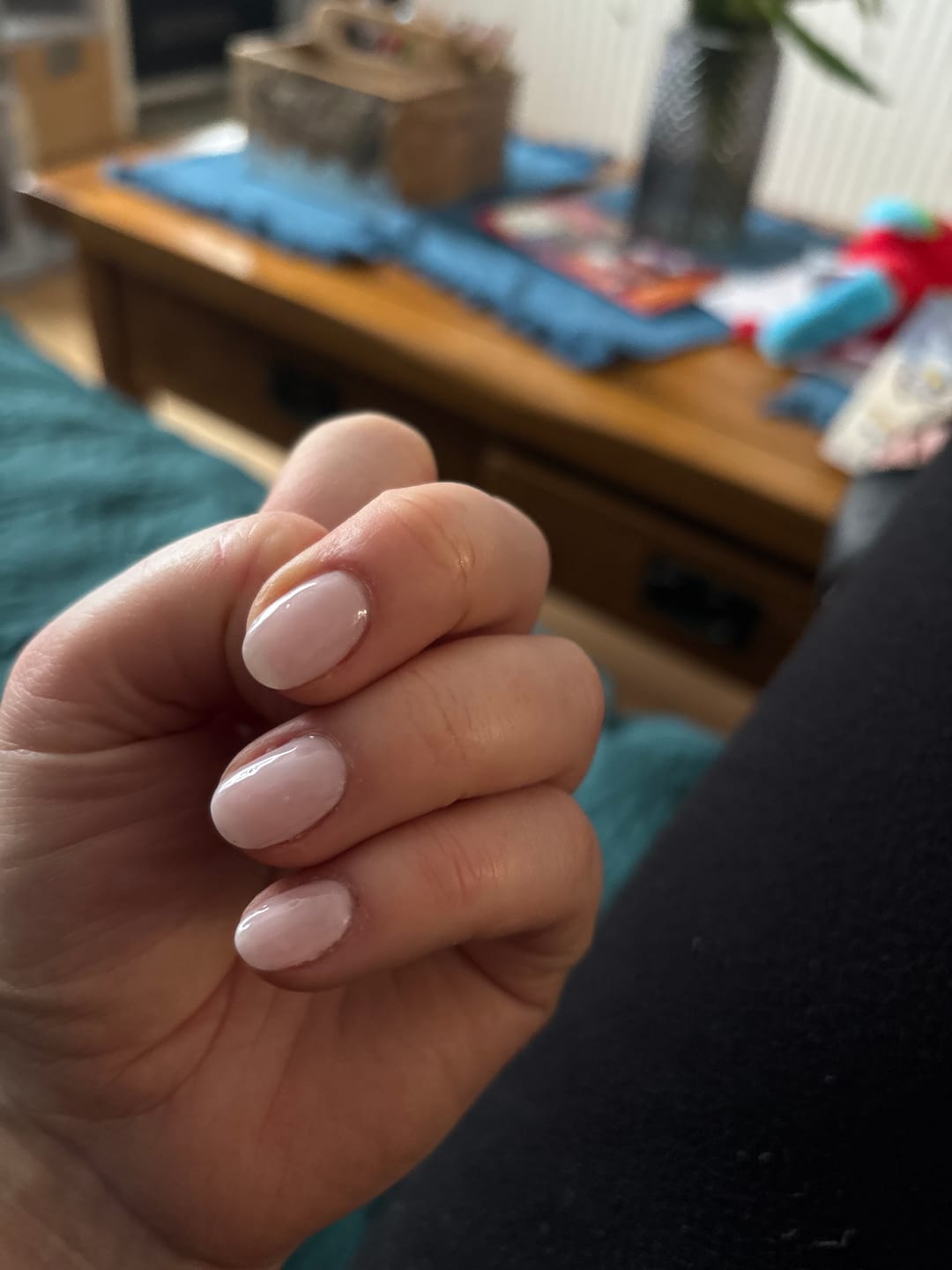 Customer photo review of Semilac 002 Delicate French UV Gel Polish