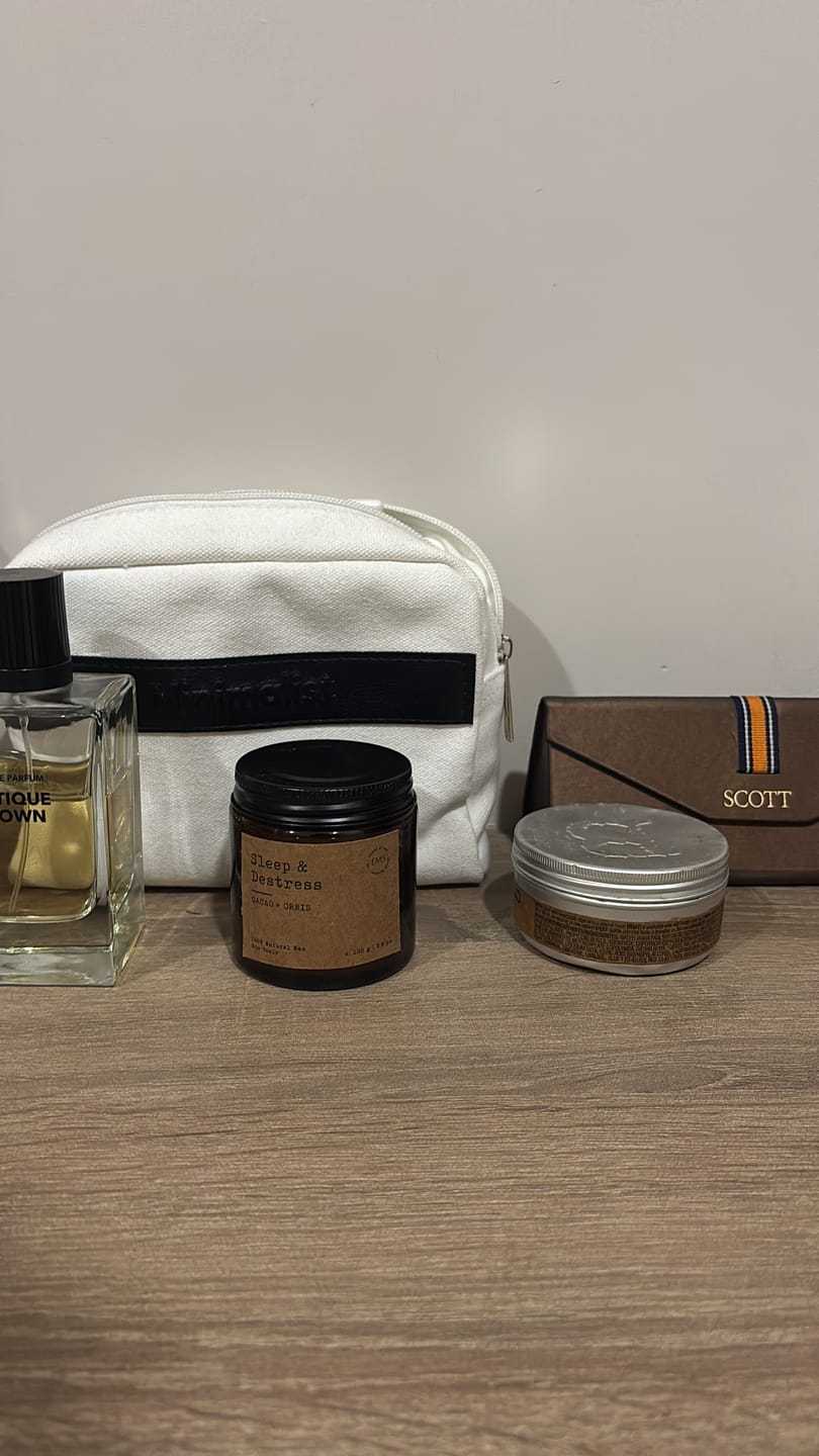 Customer photo review of EM5™ Aromatherapy Scented Candles Set of 4 | Sleep/Destress - Focus/Meditate - Relax/Calm - Refresh/Rejuvenate | 100g Each, 30Hrs Burn Time | 100% Natural Wax | Non-Toxic, Clean Burning Candles
