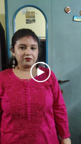 Customer video review of Gul Deep Pink Cotton Kurta