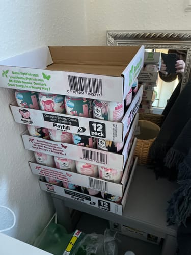 Customer photo review of Nyheds Kombi Kasse - Butterfly