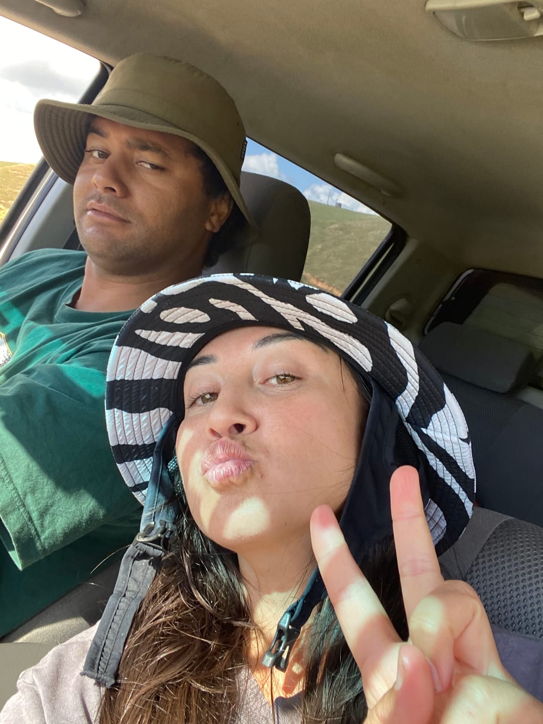 Customer photo review of The Nigel Surf Hat