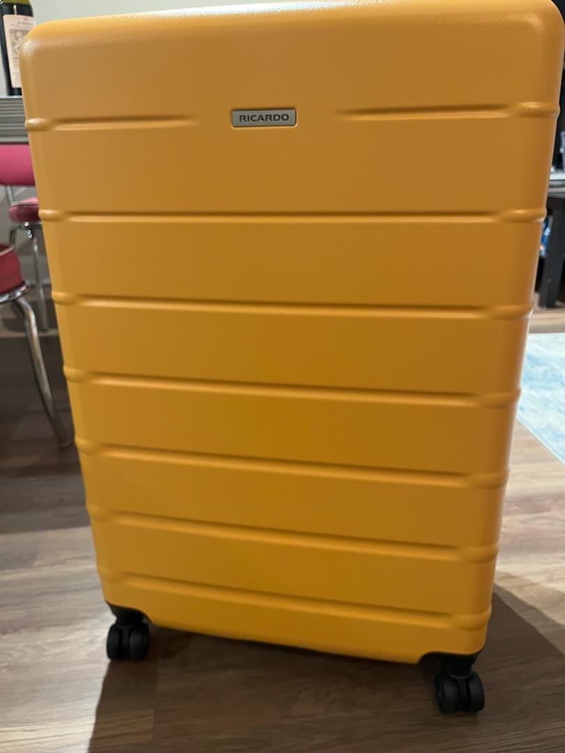 Customer photo review of Cambria Hardside Large Check-In Expandable Spinner