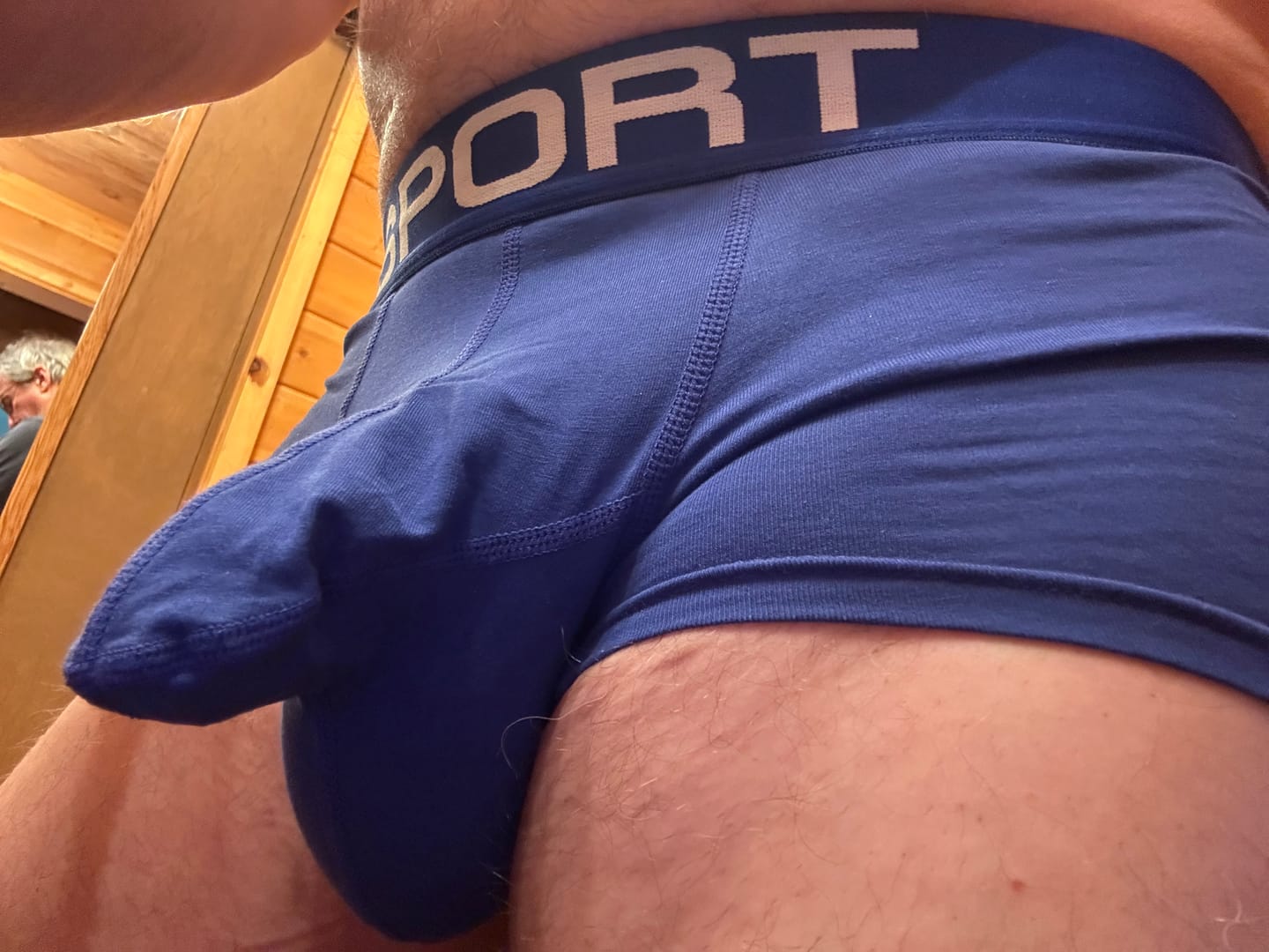 Customer photo review of 3 Pack Mens Sculpt Bulge Shape Support Pouch Underwear