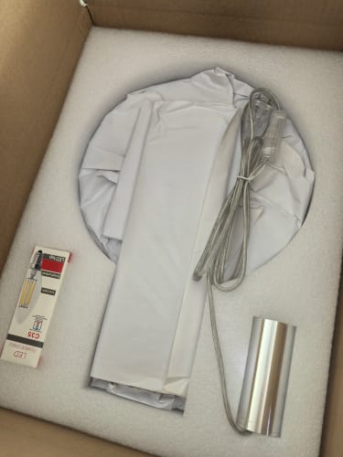 Customer photo review of Lampe de chevet Design - AGATHE