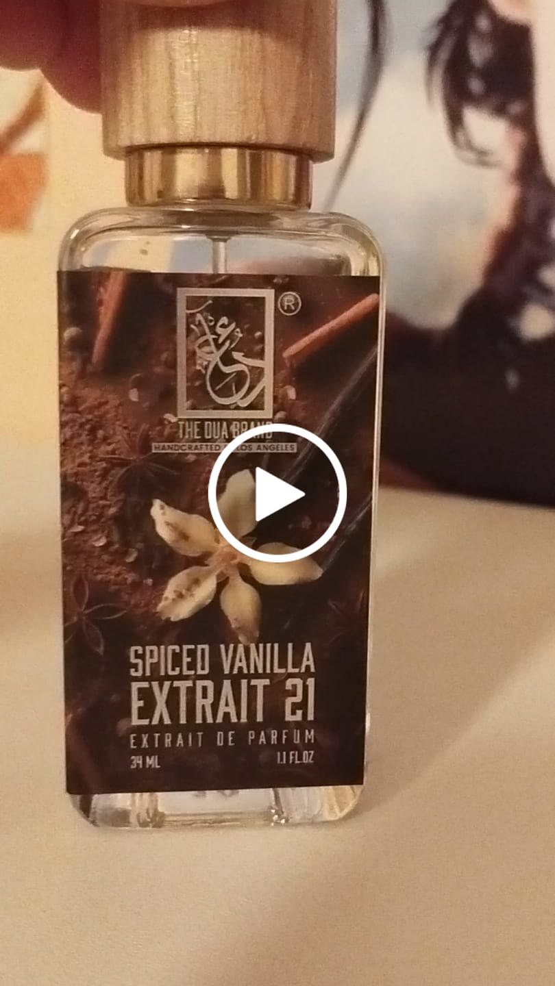 Customer video review of Spiced Vanilla Extrait 21