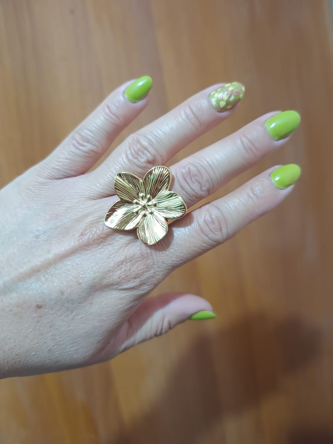 Customer photo review of Anillo Ajustable Adhara