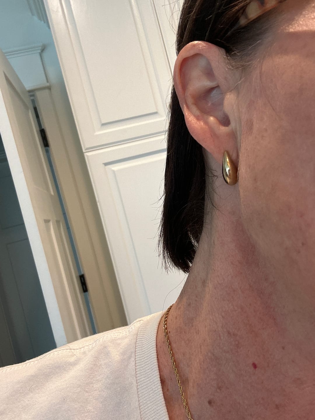 Customer photo review of Curved Baby Hoops