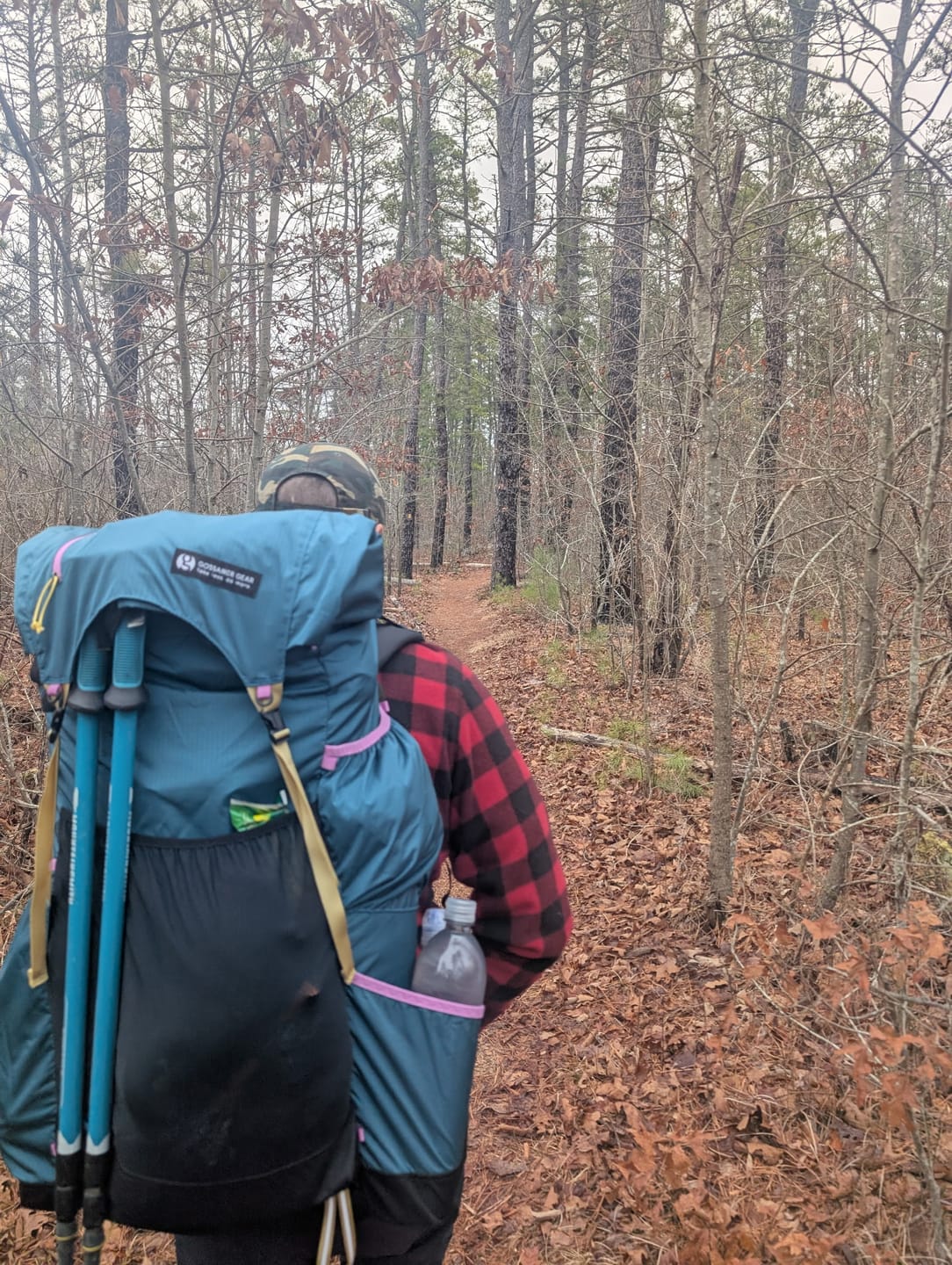 Customer photo review of Mariposa 60 Backpack
