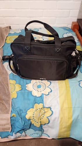Customer photo review of Bolso Maternal