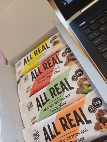 Customer photo review of Ultimate Variety Mixed Pack 50g x 12 bars