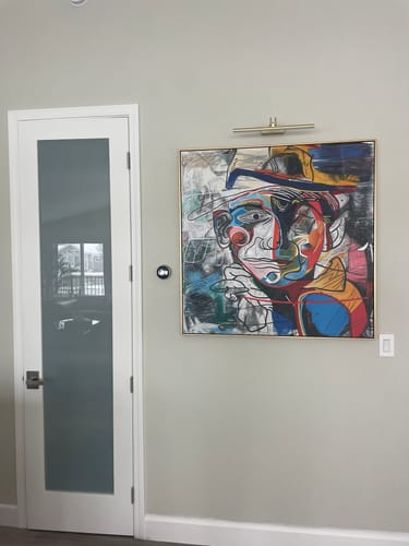 Customer review photo for Abstract Graffiti Art #GA021